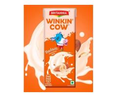 WINKIN’ COW BADAM FLAVOURED MILK