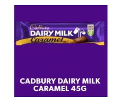 CADBURY DAIRY MILK CARAMEL CHOCOLATE BAR 45G