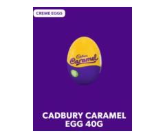 CADBURY DAIRY MILK CHOCOLATE CARAMEL EGG, 40G