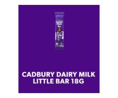 CADBURY DAIRY MILK LITTLE BARS CHOCOLATE BAR, 18G