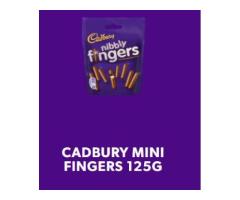 CADBURY DAIRY MILK MINI CHOCOLATE COVERED FINGERS POUCH, 125G