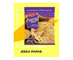 Jeera Papad