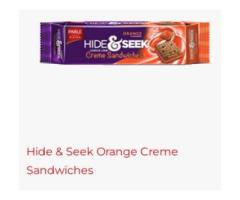 hide & seek orange creme sandwiches