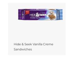 hide & seek vanilla creme sandwiches