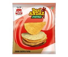 Desi Aandaz Chana Chatpata Papad