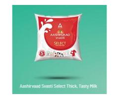 aashirvaad svasti select thick,tasty milk