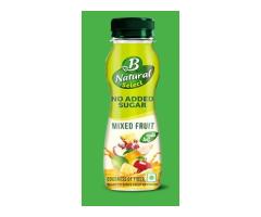 B natural select no added sugar mixed fruit