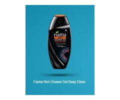 flama men shower gel deep clean