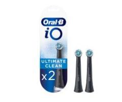 Oral-B Set of 2 iO Ultimate Clean Brushes Black