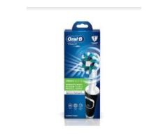 Oral-B Vitality 100 Black Criss Cross Electric Rechargeable Toothbrush Powered By Braun