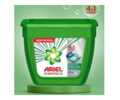 Ariel Matic 4in1 PODs Detergent Pack 32 ct -for Top & Front load washing machine only