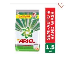 Ariel Complete Detergent Powder - 1 kg + 500 g Free