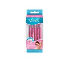 Gillette Venus Simply Venus Pink Hair Removal for Women , 5 razors (B4G1)