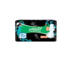 Whisper Sanitary Pads - XXXL Wings, Ultra Nights 10 pcs