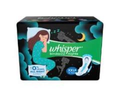 Whisper Ultra Nights XXL+ Sanitary Pads - 16 Count