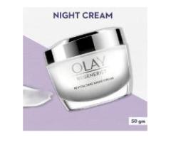 Olay Night Cream: Regenerist Revitalising Night Moisturiser, 50g