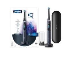 Oral-B iO8 Black Ultimate Clean Electric Toothbrush with a Travel Case