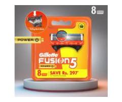 Gillette Fusion - Power Shaving Razor Blades Cartridge 8 pcs