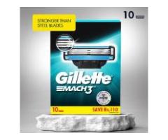 Gillette Mach 3 Turbo Blades-Pack of 10