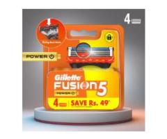 Gillette Fusion - Power Shaving Razor Blades Cartridge 4 pcs