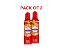 Old Spice Amber Deodorant Body Spray Perfume, 140 ml- Pack of 2