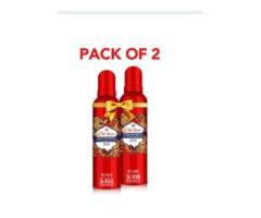 Old Spice Lionpride No Gas Deodorant Body Spray Perfume, 140 ml- Pack of 2