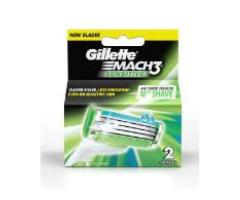 Gillette Mach 3 Sensitive Manual Shaving Razor Blades - 2s Pack (Cartridge)