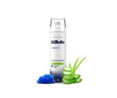 GILLETTE SENSITIVE SHAVING GEL SOOTHING WITH ALOE VERA 195g