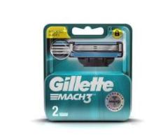 Gillette Mach 3 Manual Shaving Razor Blades - 2s Pack (Cartridge)