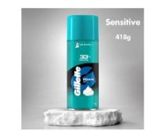 Gillette Classic Sensitive Shave Foam - 418 g (33% extra)